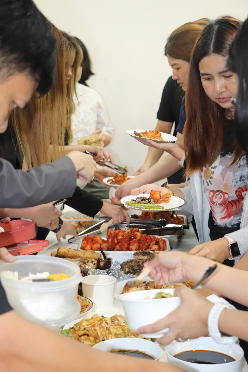THIP Hosts Monthly Potluck to Foster a Culture of Sharing and Strengthen Employee Connections