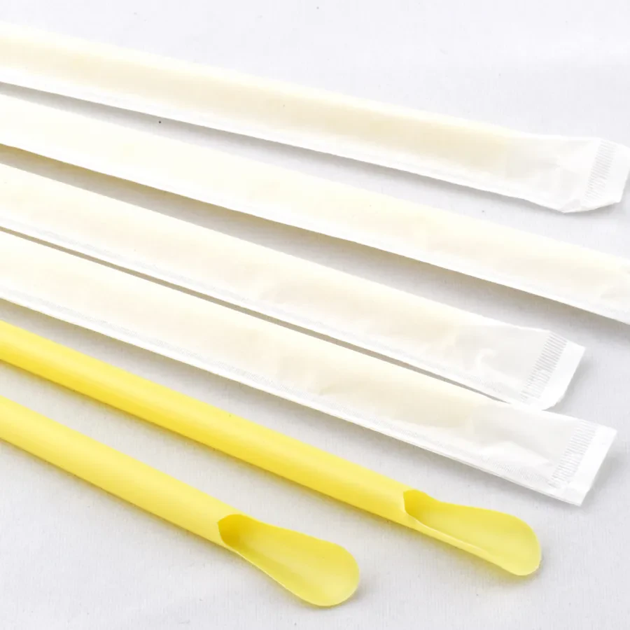 Flexible Spoon Straw