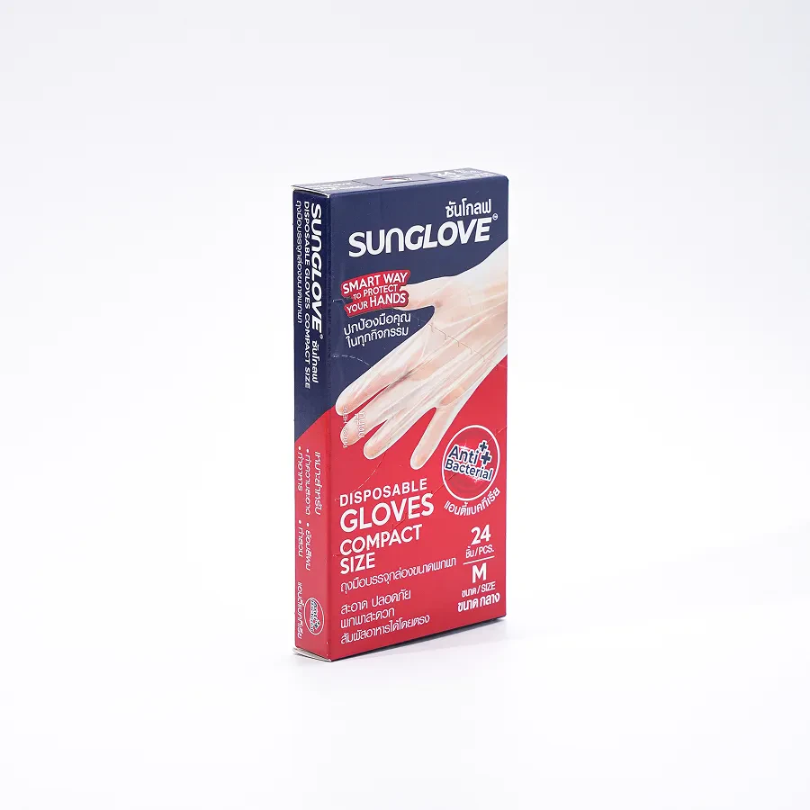 Antibacterial Disposable Plastic Gloves