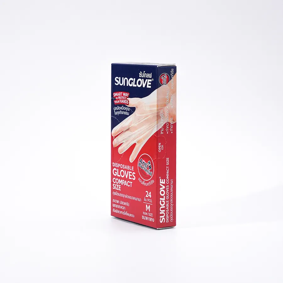 Antibacterial Disposable Plastic Gloves