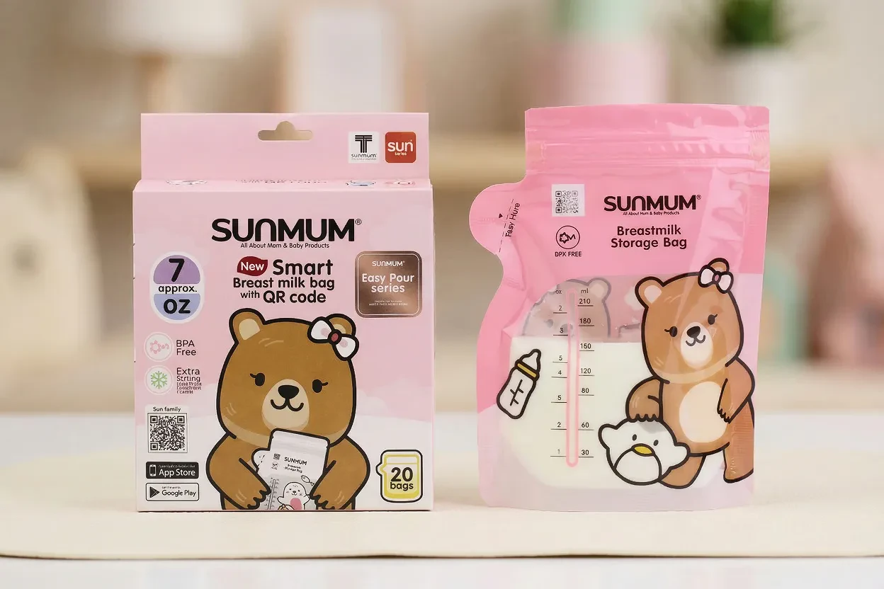 Breast Milk Storage Bag Easy Pour Series (7 oz)