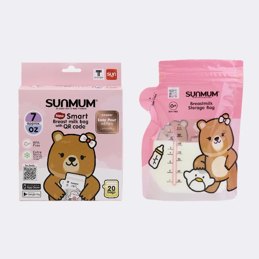 Breast Milk Storage Bag Easy Pour Series (7 oz)