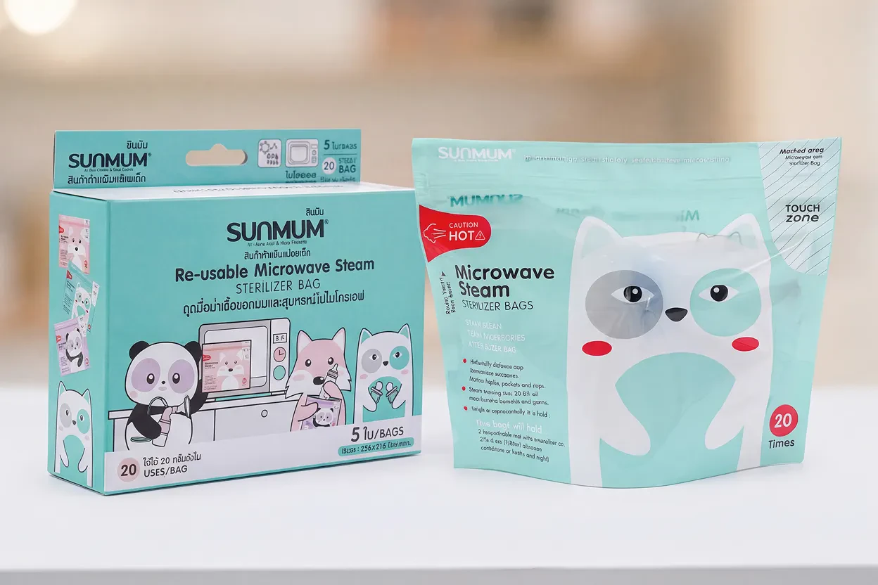 Microwave Steam Sterilizer Bag