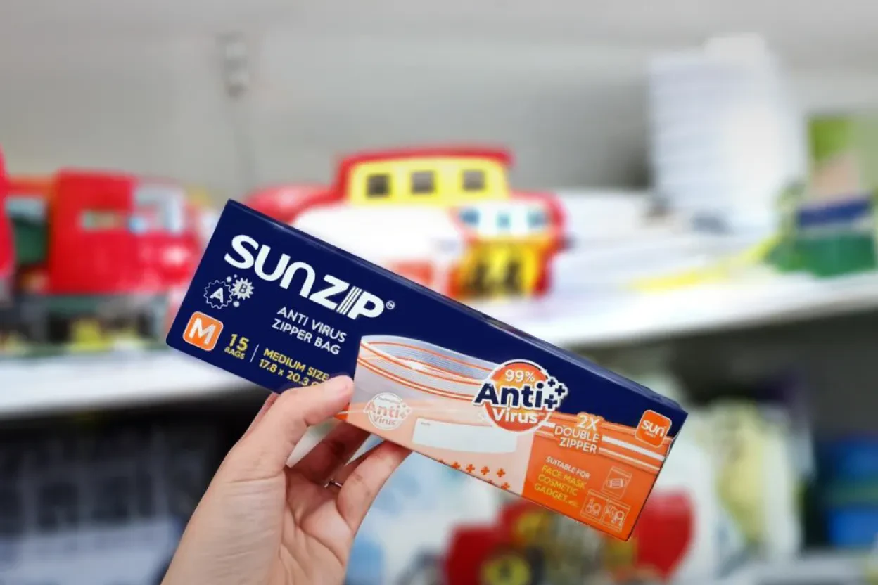 SUNZIP Anti Virus Zipper Bag