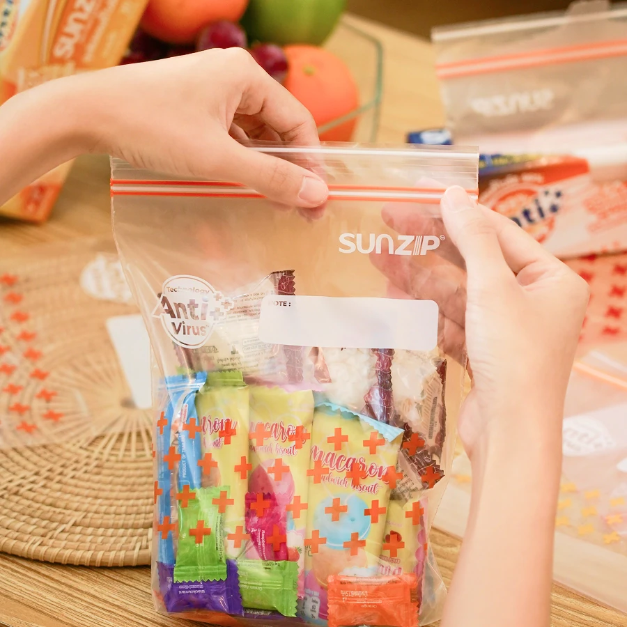 SUNZIP Anti Virus Zipper Bag