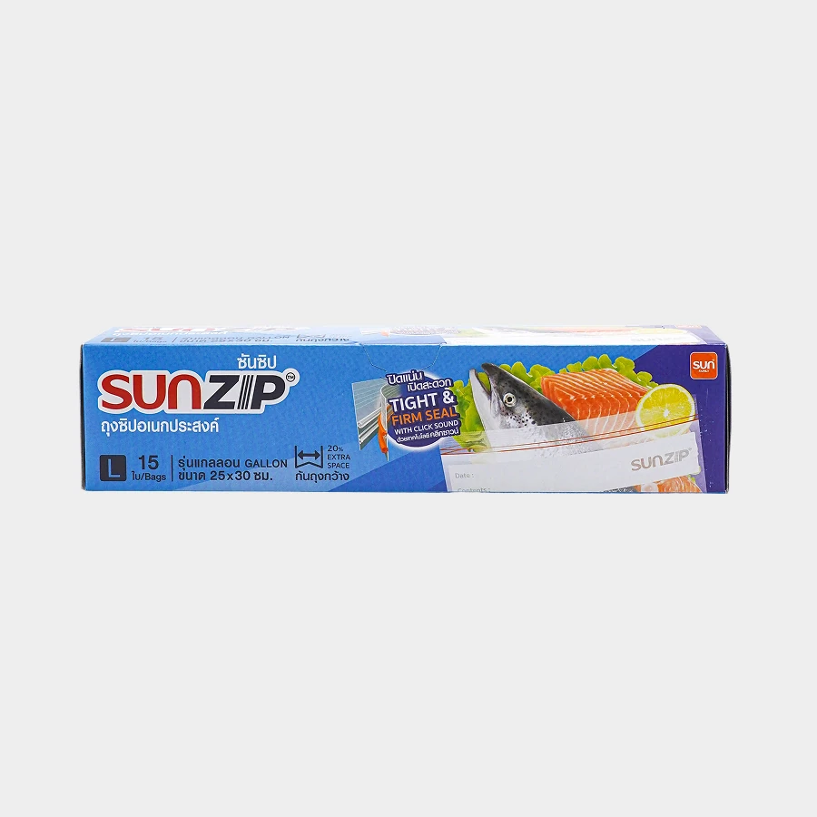 SUNZIP Food Storage Zipper Bag